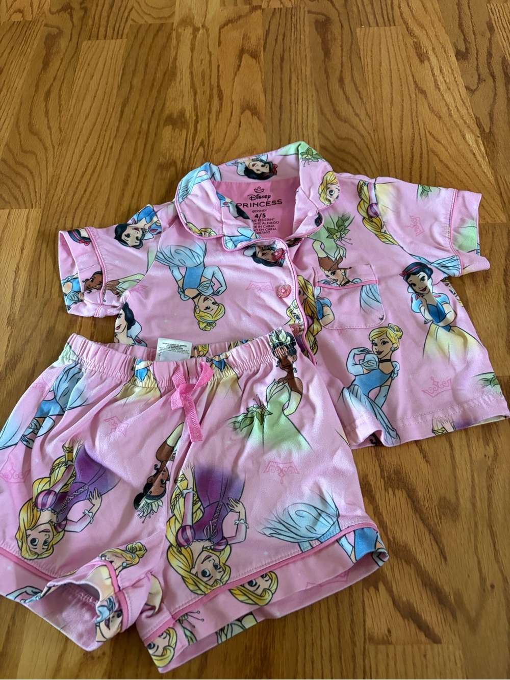 Disney Princess Pajama Set
